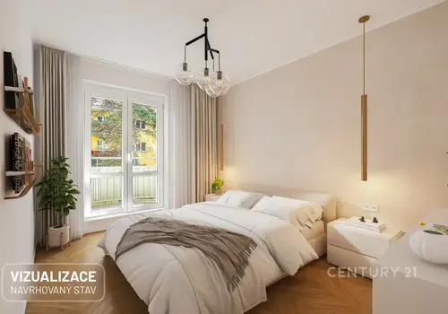 Byt 2+1, 60 m², Konzumní, Praha Hloubětín — fotografie 5
