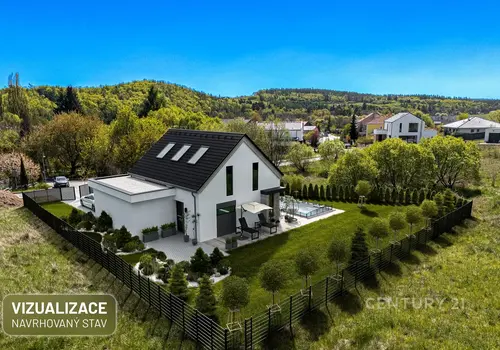Stavební pozemek 800 m², Stříbrná Lhota, Mníšek pod Brdy — fotografie 3